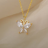 Sparkle Mariposa Necklace