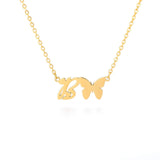 Mariposa Initial Necklace