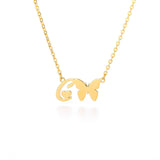 Mariposa Initial Necklace