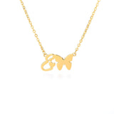 Mariposa Initial Necklace