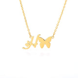 Mariposa Initial Necklace