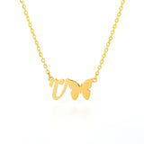 Mariposa Initial Necklace