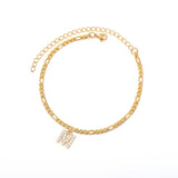 Princess Initial Anklets