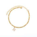 Princess Initial Anklets