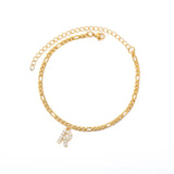 Princess Initial Anklets