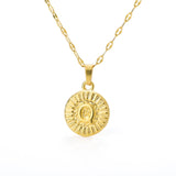 Initial Gold Letter Pendant Necklace