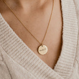 So Special Engraved Names Pendant Necklace