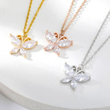 Sparkle Mariposa Necklace